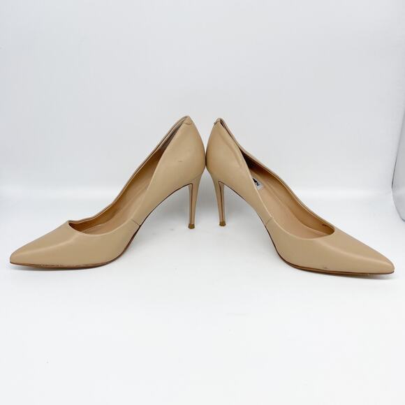 Steve Madden Women's Luiza Leather Pointed Toe Pumps Tan Size 8 M - Picture 6 of 15